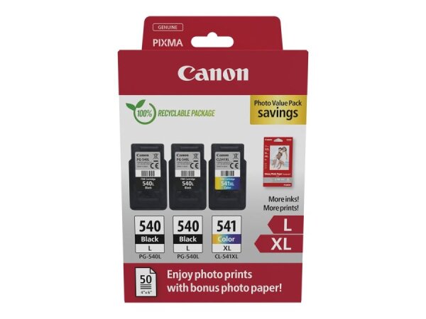 CANON PG-540Lx2/CL-541XL Ink Cartridge PVP  ( 5224B015 )