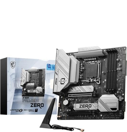 MSI B760M PROJECT ZERO S1700  ( 7E14-001R )