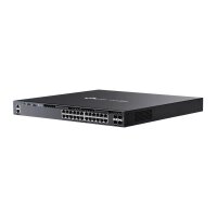 TP-LINK Omada 24-PortGigabit Stackable L3 Managed PoE+ Switch with 4 10GE SFP+ Slots