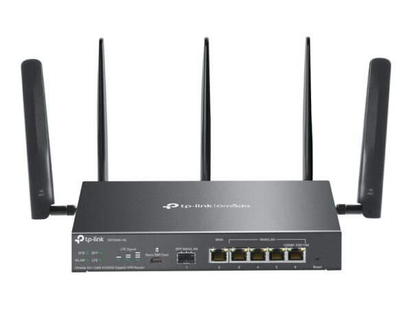 TP-LINK Omada 4G+ Cat6 AX3000 Gigabit VPN Router  ( ER706W-4G )