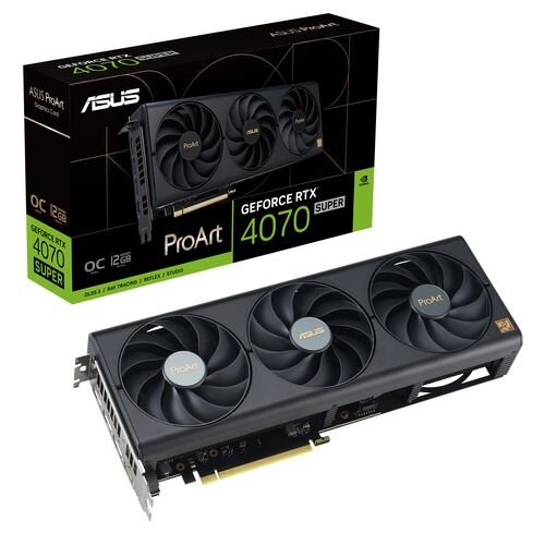 ASUS ProArt GeForce RTX 4070 SUPER OC 12GB  ( 90YV0KC4-M0NA00 )