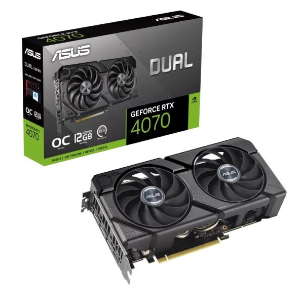 ASUS Dual RTX 4070 EVO OC Gaming 12GB  ( 90YV0J15-M0NA00 )
