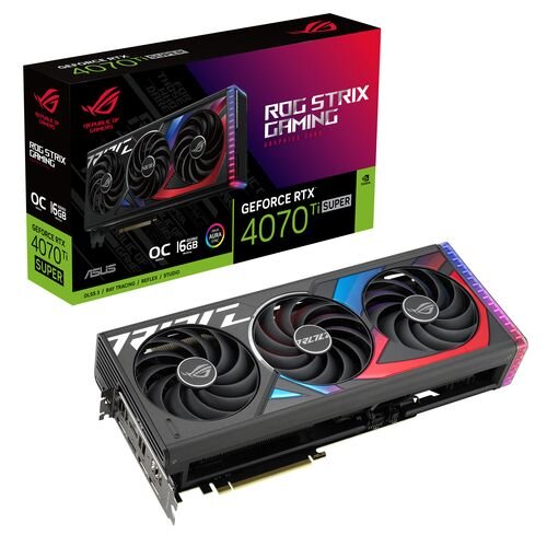 ASUS GeForce RTX 4070 Ti Super ROG STRIX Gaming OC 16GB  ( 90YV0KG0-M0NA00 )