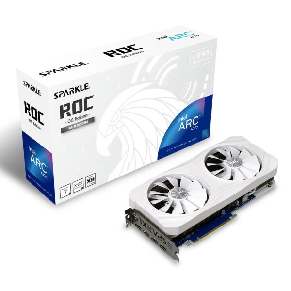 SPARKLE Intel ARC A770 ROC Luna 16GB  ( SA770RW-16GOC )