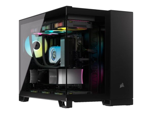 CORSAIR Geh Midi 2500X (Tempered Glass) Black  ( CC-9011265-WW )