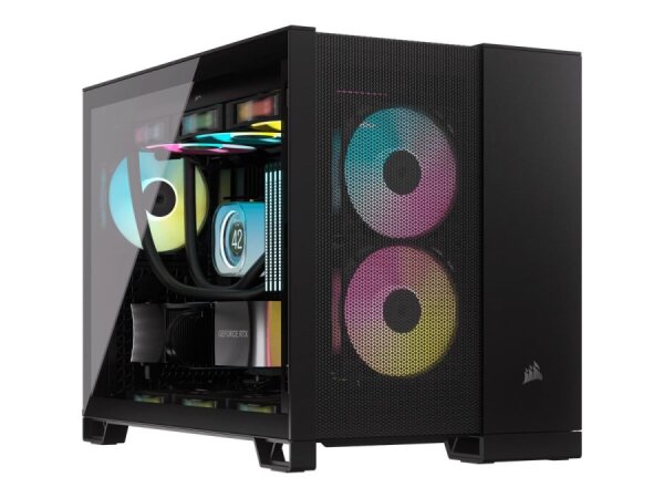 CORSAIR Geh Midi 2500D Airflow (Tempered Glass) Black  ( CC-9011263-WW )