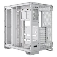 CORSAIR Geh Midi 6500X (Tempered Glass) White  (...