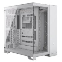 CORSAIR Geh Midi 6500X (Tempered Glass) White  ( CC-9011258-WW )