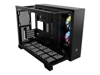 CORSAIR Micro-ATX 2500X LINK Tempered Glass  Black  ( CC-9011267-WW )