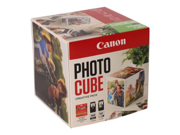 CANON PG-560 / CL-561 Photo Cube Creative Pack White Green