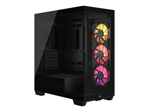 CORSAIR Geh Midi iCUE 3500X RGB (Tempered Glass) Black  ( CC-9011280-WW )