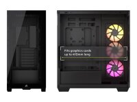 CORSAIR Geh Midi iCUE 3500X RGB (Tempered Glass) Black  ( CC-9011280-WW )