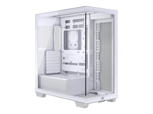 CORSAIR Geh Midi 3500X (Tempered Glass) White  ( CC-9011277-WW )