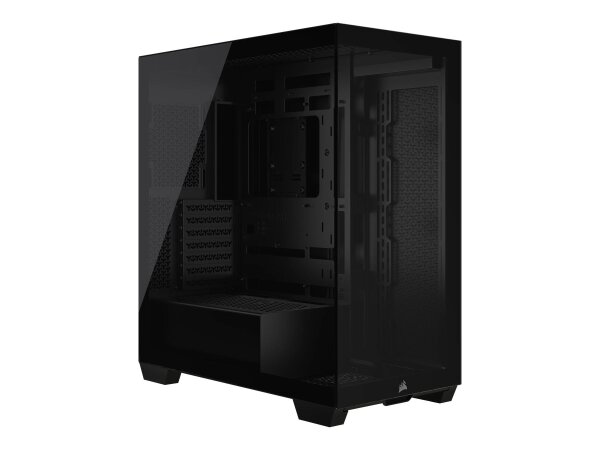 CORSAIR Geh Midi 3500X (Tempered Glass) Black  ( CC-9011276-WW )