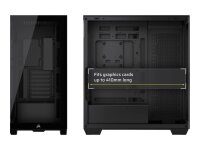 CORSAIR Geh Midi 3500X (Tempered Glass) Black  ( CC-9011276-WW )