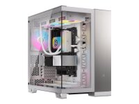 CORSAIR Geh Midi 6500X (Tempered Glass) White/Satin Grey...