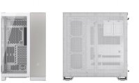 CORSAIR Geh Midi 6500X (Tempered Glass) White/Satin Grey  ( CC-9011285-WW )