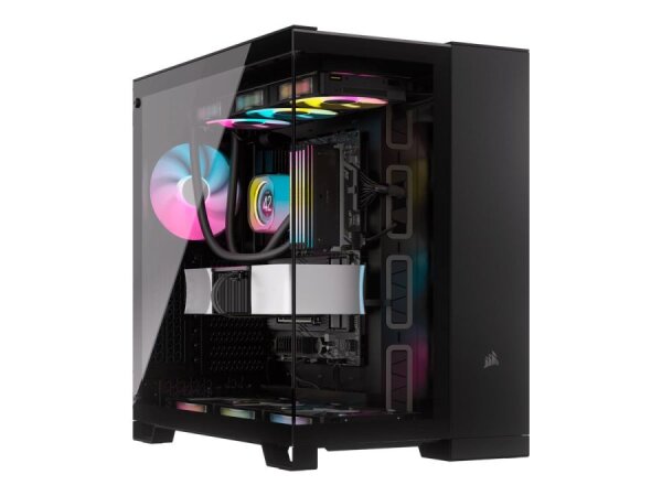 CORSAIR Geh Midi 6500X (Tempered Glass) Black/Obsidian Alu  ( CC-9011283-WW )
