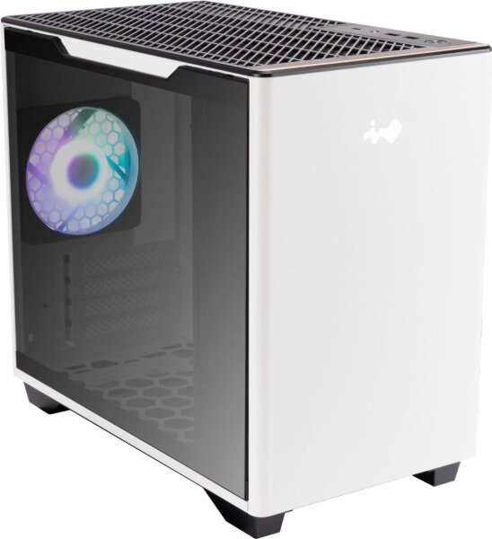 IN WIN A3 Mini-Tower Tempered Glass - weiß  ( IW-CS-A3WHI-1AM120S )