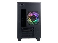 IN WIN A3 Mini-Tower Tempered Glass - schwarz  (...