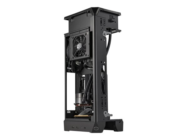 COOLERMASTER Ncore 100 MAX Mini-ITX Tower, Glasfenster - grau  ( NR100-MNNN85-SL0 )