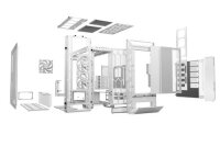 BE QUIET ! Dark Base Pro 901 Big-Tower - weiß  (...