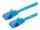 VALUE Patchkabel Kat.6A Class EA UTP extra-flach blau 1,5m