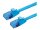 VALUE Patchkabel Kat.6A Class EA UTP extra-flach blau 0,5m