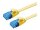 VALUE Patchkabel Kat.6A Class EA UTP extra-flach gelb 5m