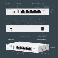 TP-LINK WL-Router Festa FR205 Gigabit VPN-Router  ( FESTA FR205 )