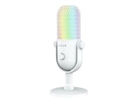 RAZER Seiren V3 Chroma White - RGB USB microphone with...