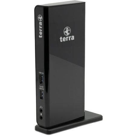 TERRA MOBILE Dockingstation 732 USB-A/C Dual Display inkl.5V/4A Netzteil, USB-A/  ( 1480379 )