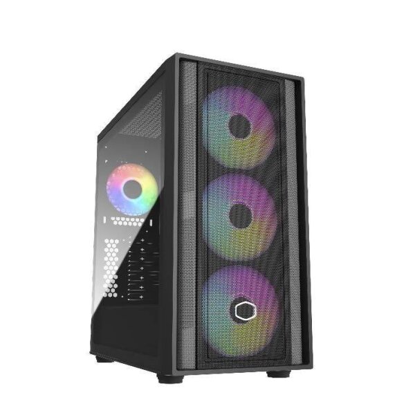 COOLERMASTER MasterBox 600 - Mid tower - E-ATX - Seitenteil mit Fenster  ( MB600-KGNN-S00 )