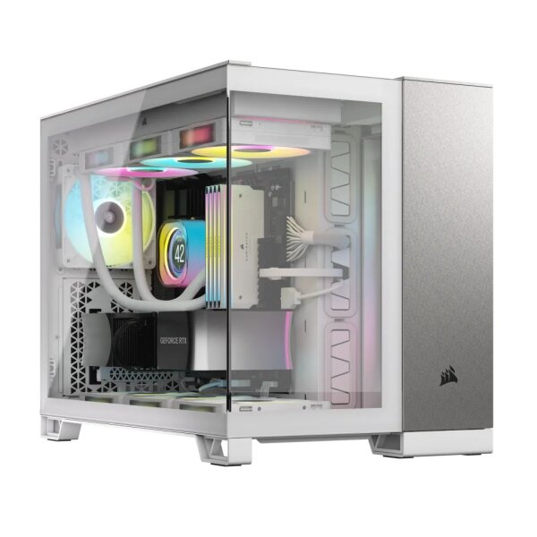 CORSAIR 2500X - Mid tower - micro ATX - Seitenteil mit Fenster (gehärtetes Glas)  ( CC-9011289-WW )