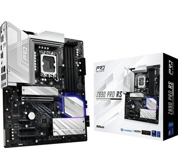 ASROCK Z890 Pro RS WIFI White S1851  ( 90-MXBQC0-A0UAYZ )