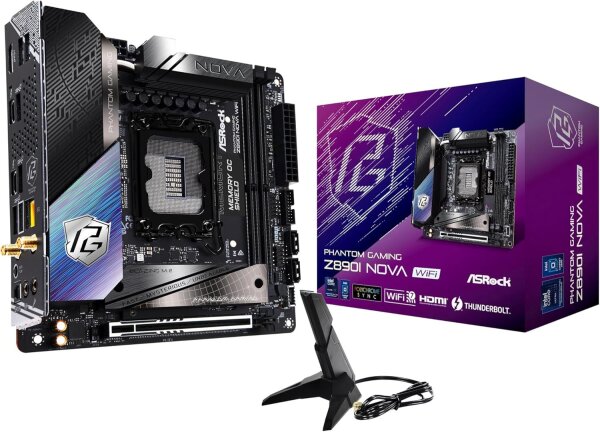 ASROCK Z890I NOVA WiFi S1851  ( 90-MXBPN0-A0UAYZ )
