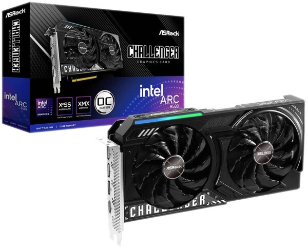ASROCK Arc B580 Challenger 12GB  ( 90-GA5LZZ-00UANF )