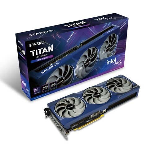 SPARKLE Intel ARC B580 TITAN OC 12GB  ( SB580T-12GOC )