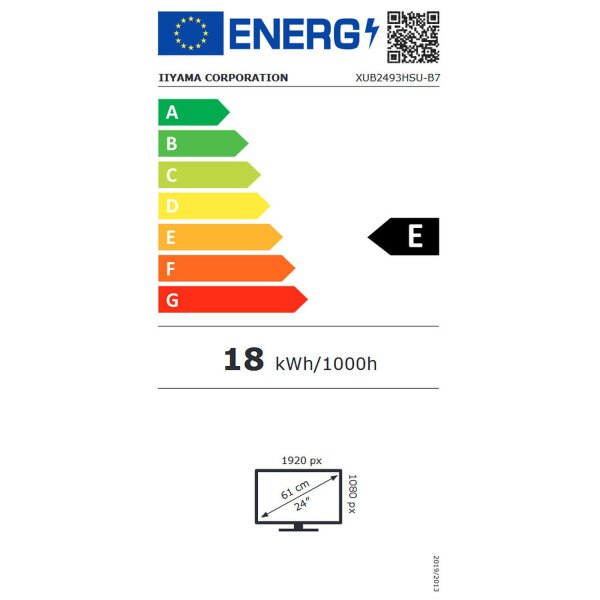 IIYAMA XUB2493HSU-B7 60,5cm (24")  ( XUB2493HSU-B7 )