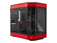 HYTE Y60 Red/Black Zweikammer ATX Midi Tower Gehäuse...