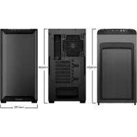 BE QUIET ! Pure Base 501 Airflow Window Schwarz Midi...