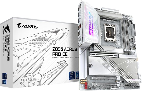 GIGABYTE Z890 Aorus Elite WF7 ICE S1851  ( Z890 AORUS ELITE WIFI7 ICE )