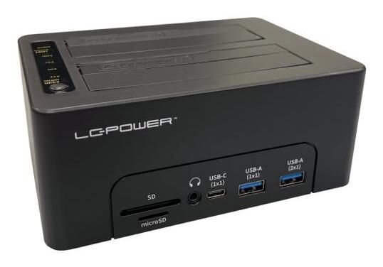 LC-POWER Dockingstation USB 3.2 Gen 2x1  ( LC-DOCK-C-MULTI-HUB )