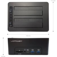LC-POWER Dockingstation USB 3.2 Gen 2x1  (...