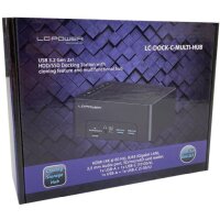 LC-POWER Dockingstation USB 3.2 Gen 2x1  ( LC-DOCK-C-MULTI-HUB )