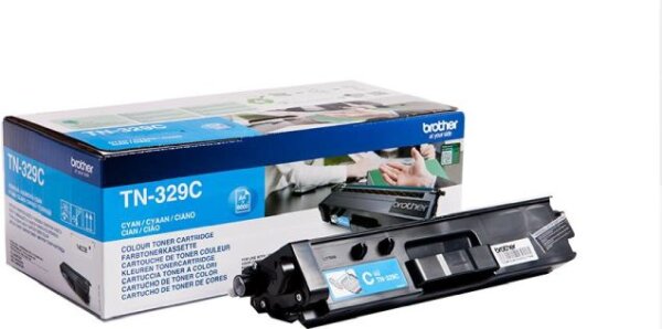 BROTHER TN329CP - Cyan - original - Tonerpatrone
