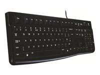 LOGITECH Keyboard K120 black (DE)