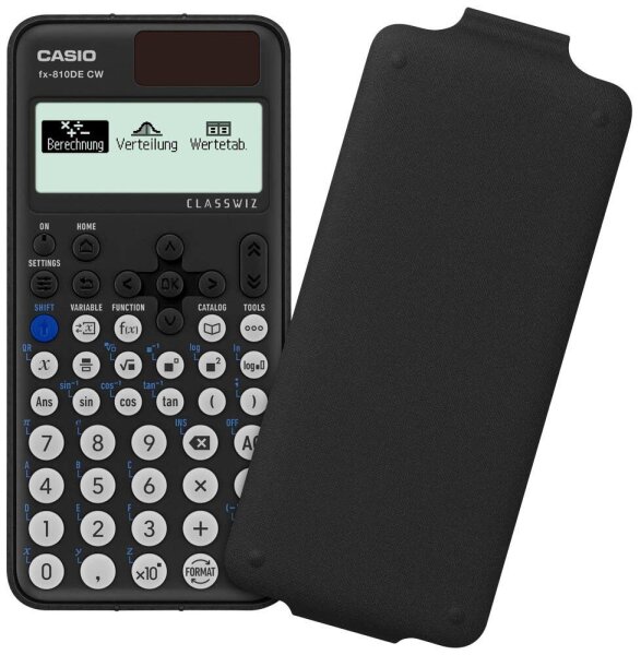 CASIO FX-810DE CW Wissenschaftlicher Taschenrechner schwarz