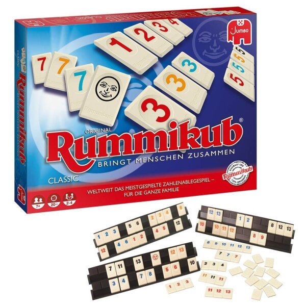 Jumbo Rummikub Classic Geschicklichkeitsspiel, 1 St.