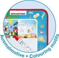 EBERHARD FABER Aqua Fun Malmatte mit Wasserstift, 1 St.